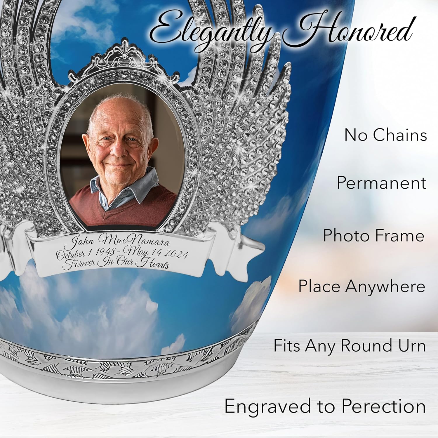 Prime Preferred Choice Heavenly Clouds Cremation Urn for Men