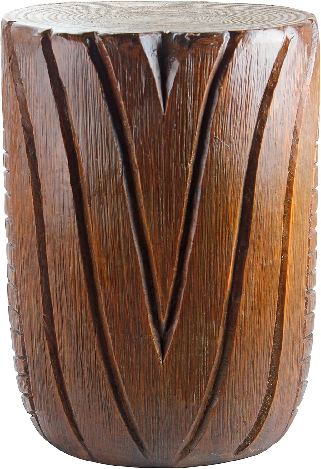 Design Toscano Grand Tiki Face Lono Tongue Side Table Statue