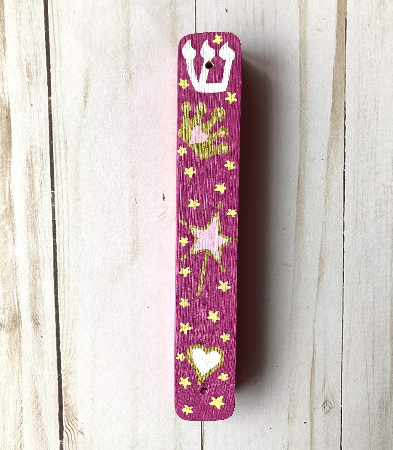 Princess Mezuzah - Handmade Scroll Case for Home Blessing